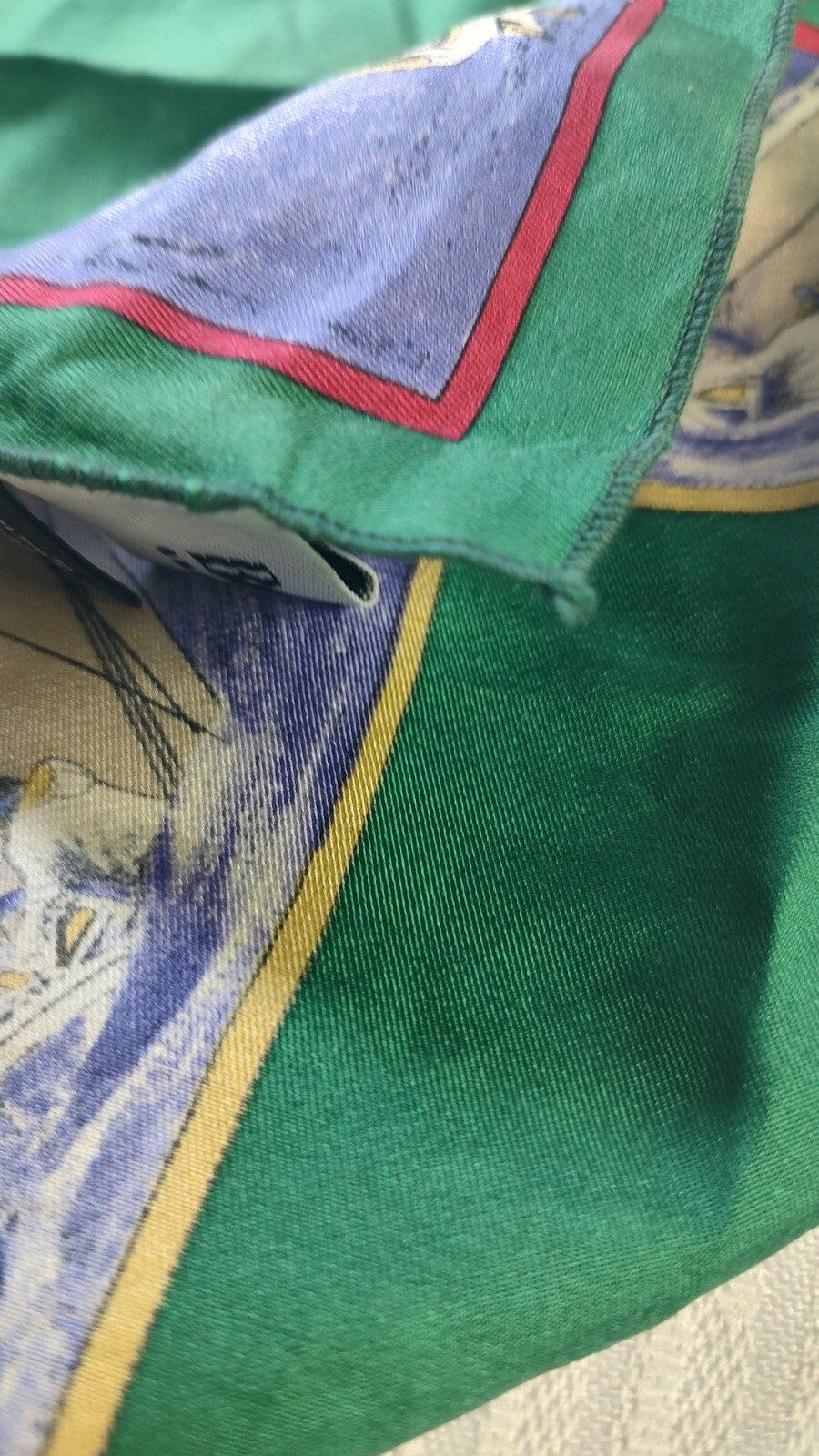 HUGO BOSS FOULARD 100% SILK SETA SCARVES SCARF SQUARE MADE IN ITALY