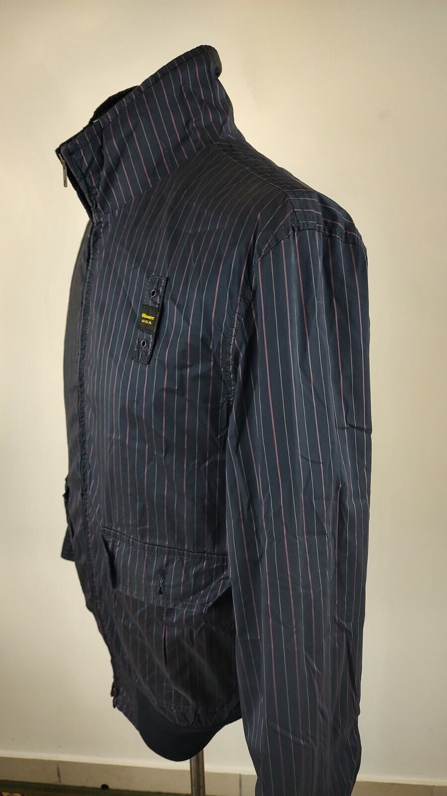 BLAUER GIUBBINO IMPERMEABILE UOMO  Tg XL MAN CASUAL VINTAGE JACKET