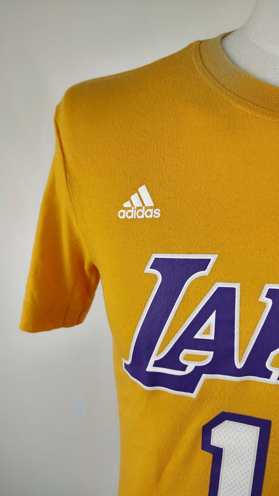 ADIDAS LAKERS GASOL N 16 NBA MAGLIA UOMO TG S MAN T-SHIRT BASKET VINTAGE SPORT