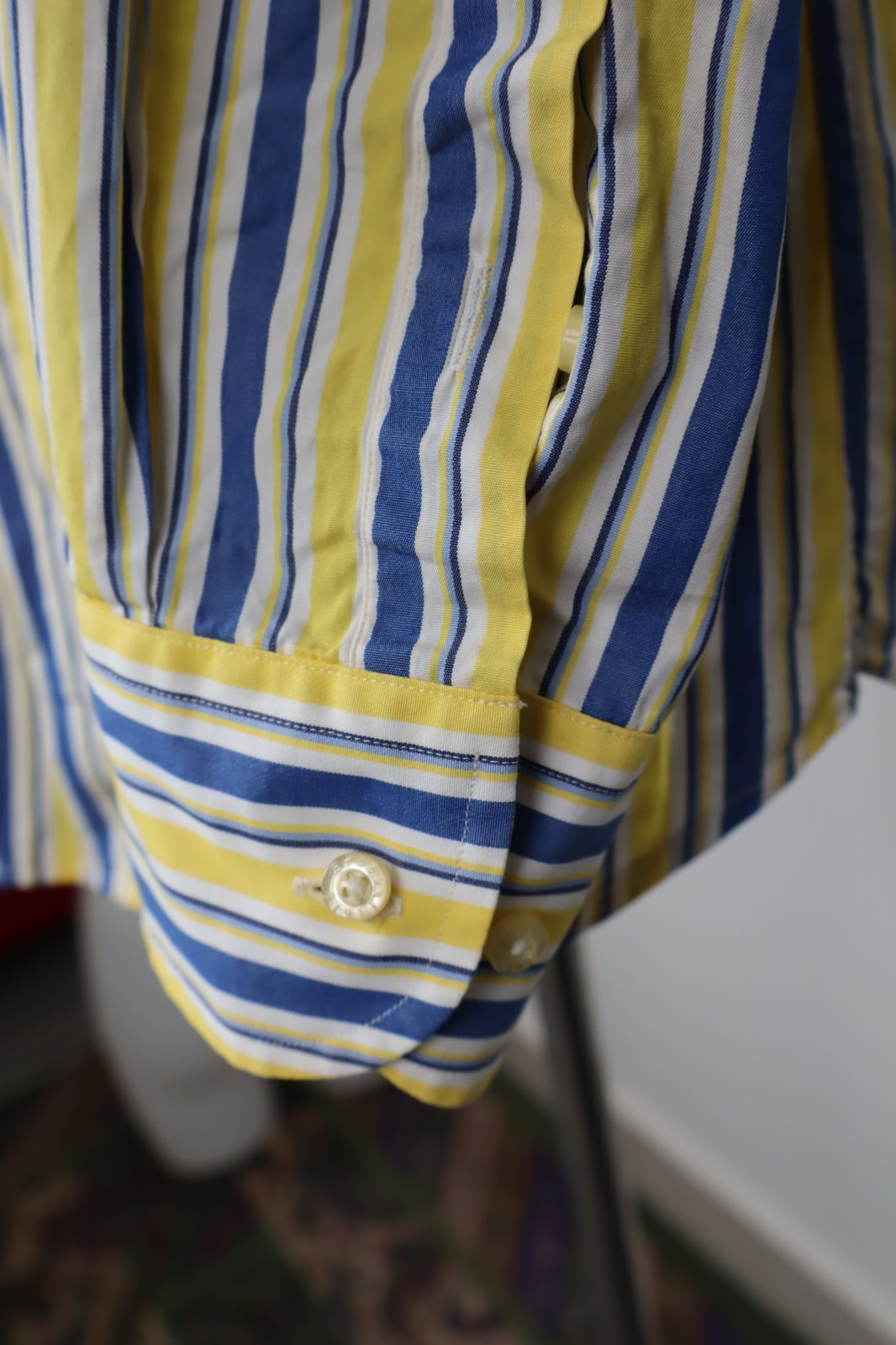 BROOKSFIELD CAMICIA UOMO TG. 39 MAN CASUAL VINTAGE SHIRT COTONE COTTON LOGO