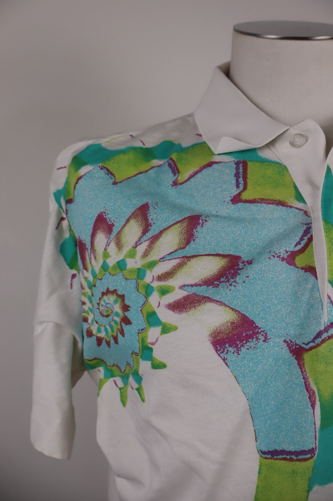 SERGIO TACCHINI MAGLIA POLO TENNIS UOMO TG VII 7 MAN T-SHIRT CASUAL VINTAGE LOGO