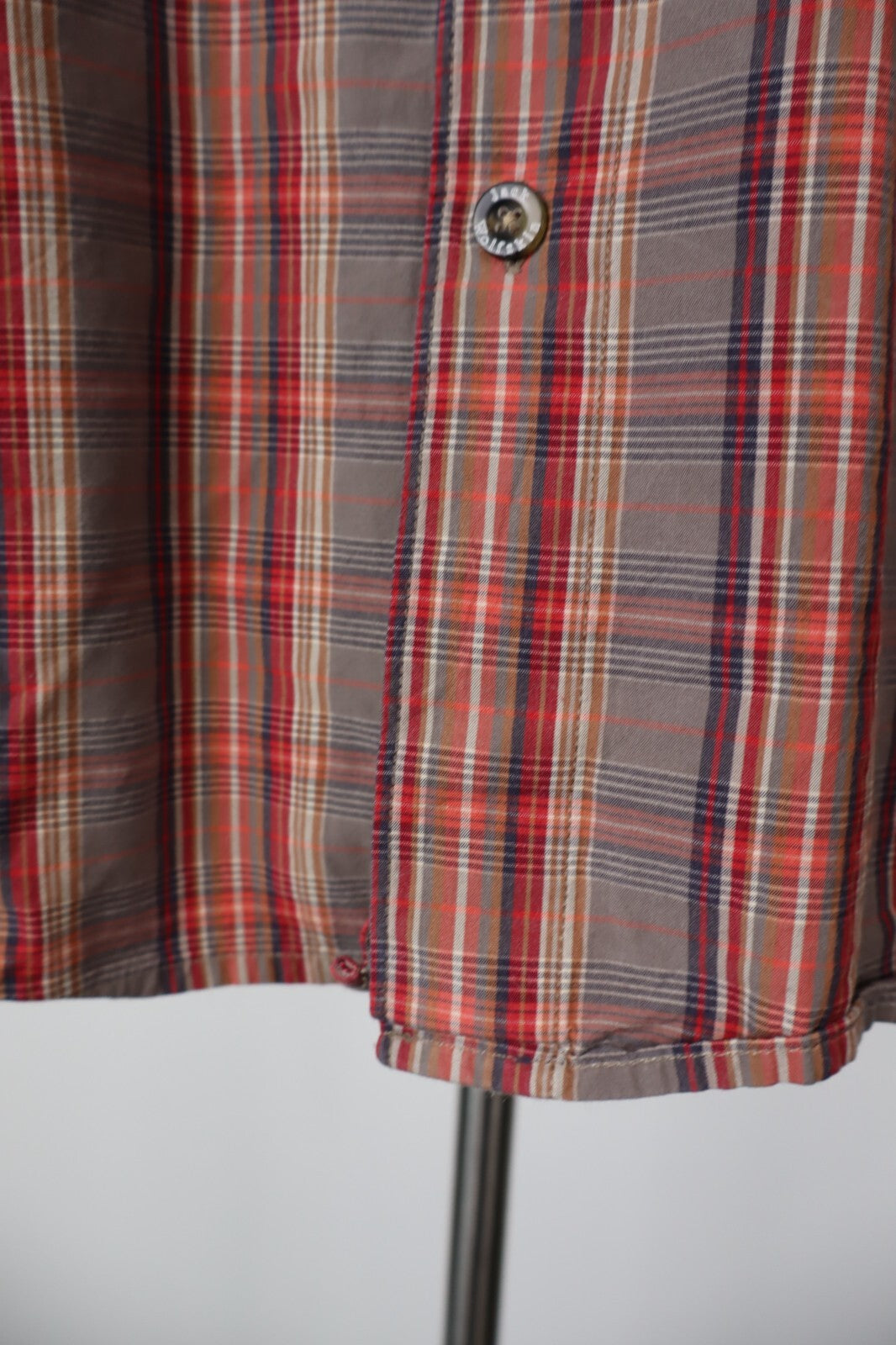 JACK WOLFSKIN CAMICIA UOMO COTONE TG. XL MAN CASUAL VINTAGE COTTON SHIRT