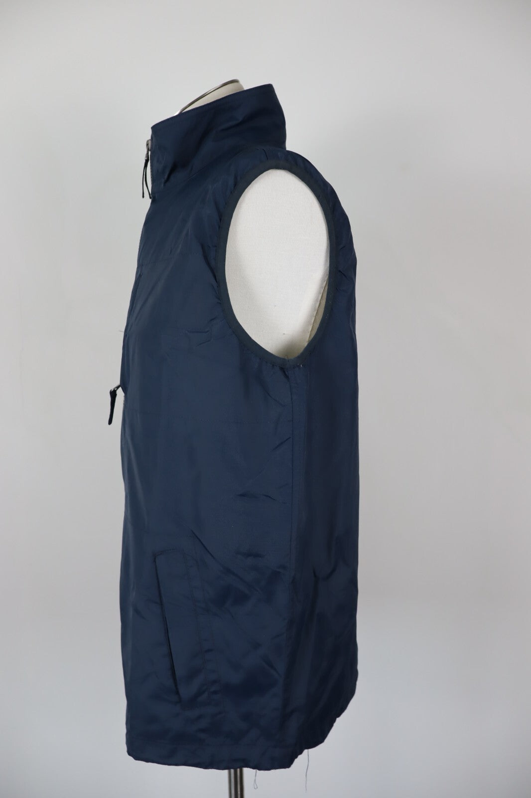 GANT GIUBBINO SMANICATO GILET UOMO TG M MAN JACKET VINTAGE CASUAL