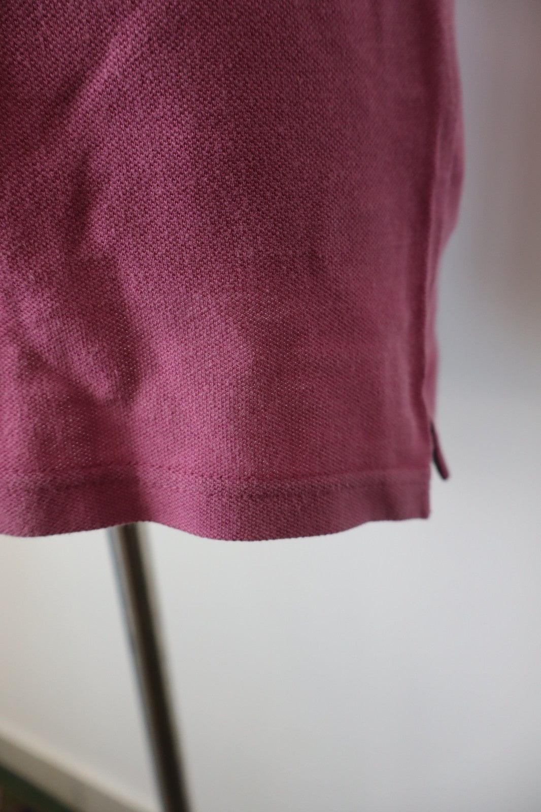 TRUSSARDI TRU POLO MAGLIA UOMO TG. M MAN T-SHIRT CASUAL VINTAGE COTONE CERNIERA
