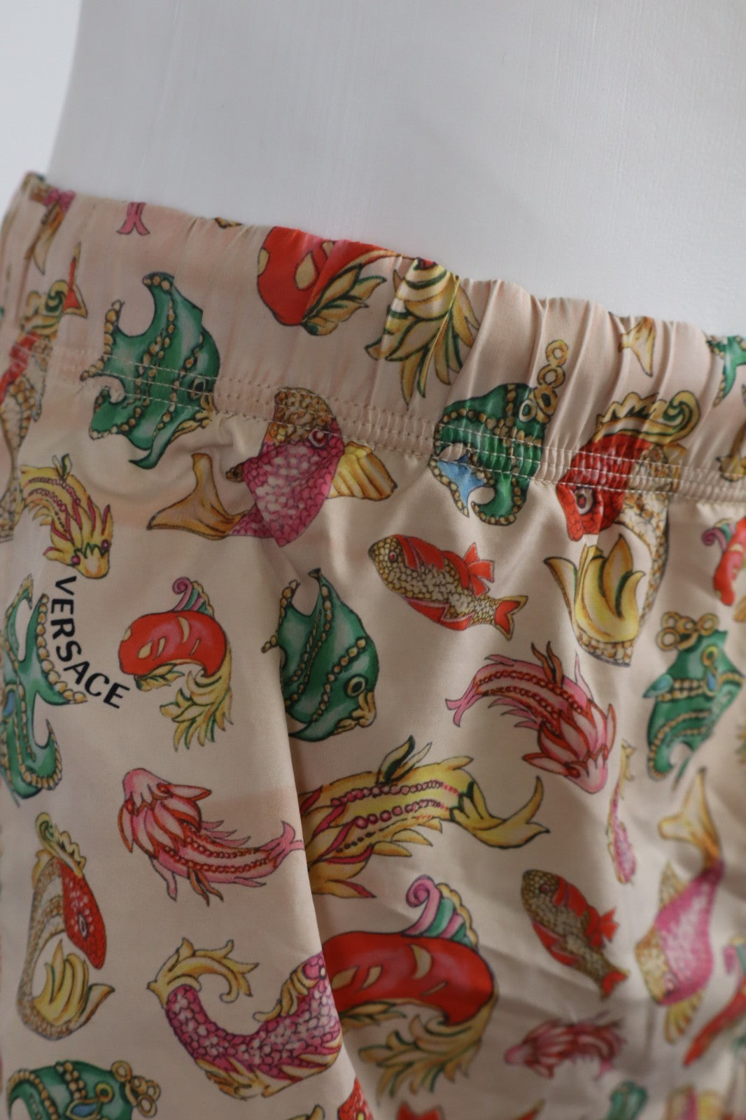 VERSACE COSTUME PANTALONCINO MARE UOMO TG 4 MAN SWIMSUIT VINTAGE SURF CASUAL