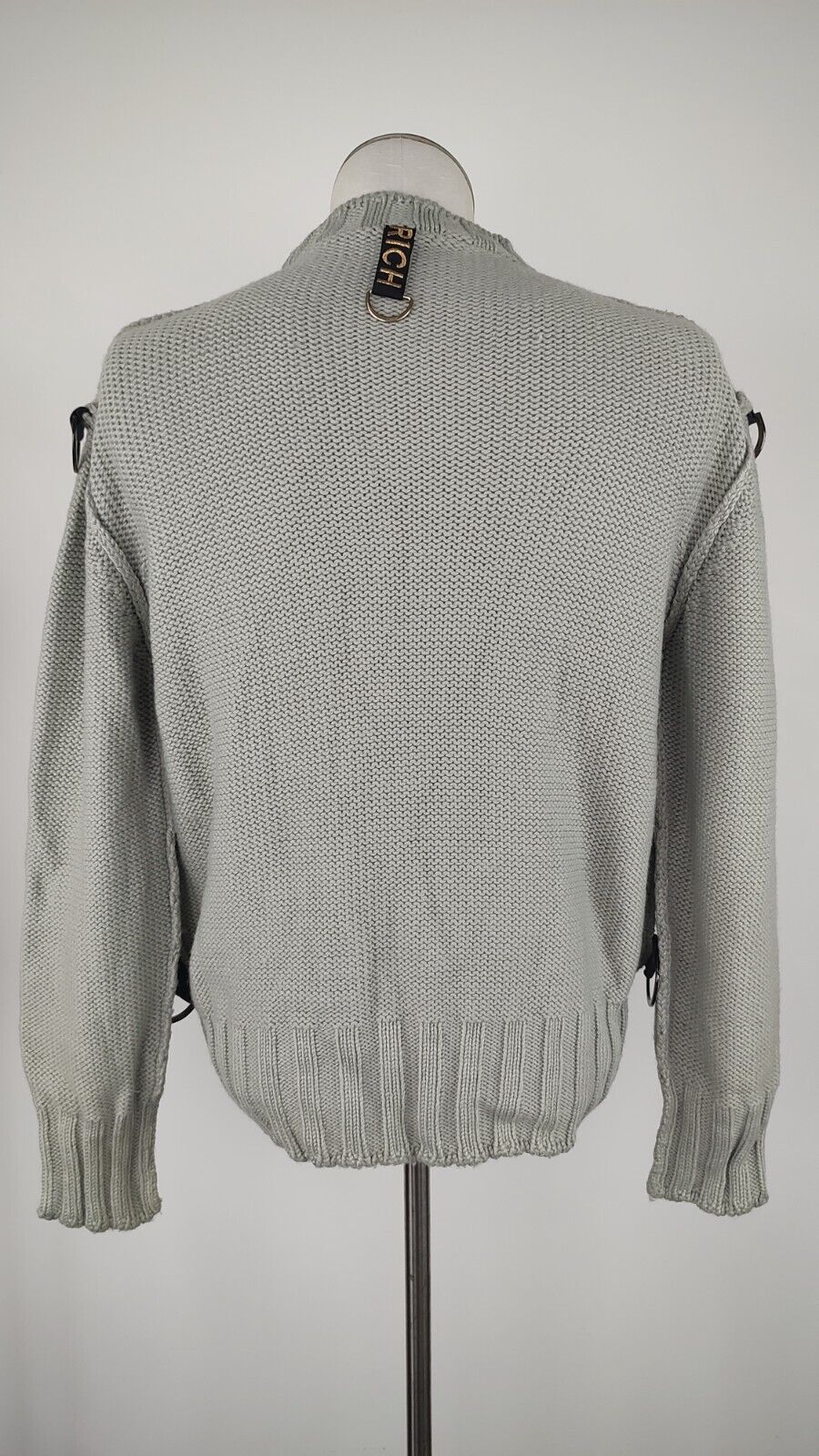 RICHMOND MAGLIONE LANA VINTAGE UOMO Tg. 54 MAN SWEATER CASUAL