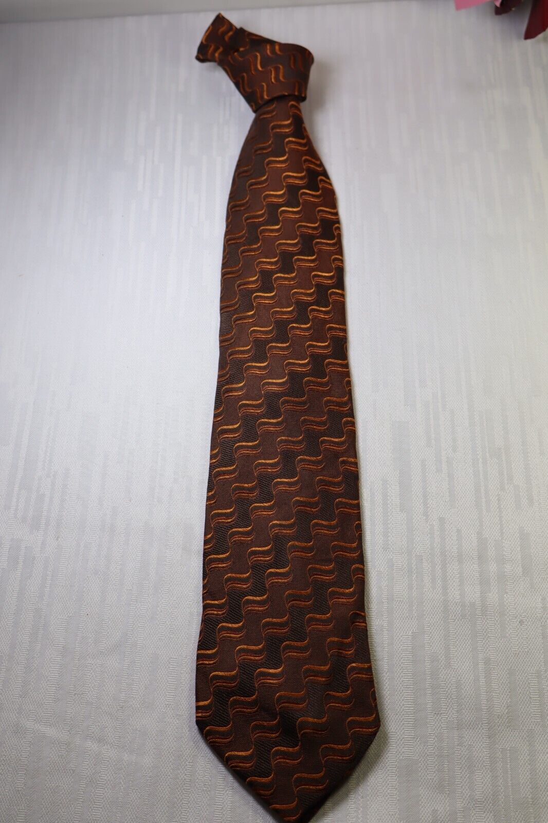 TINO COSMA 100% SILK TIE SETA CRAVATTA NECKTIE MADE ITALY UOMO