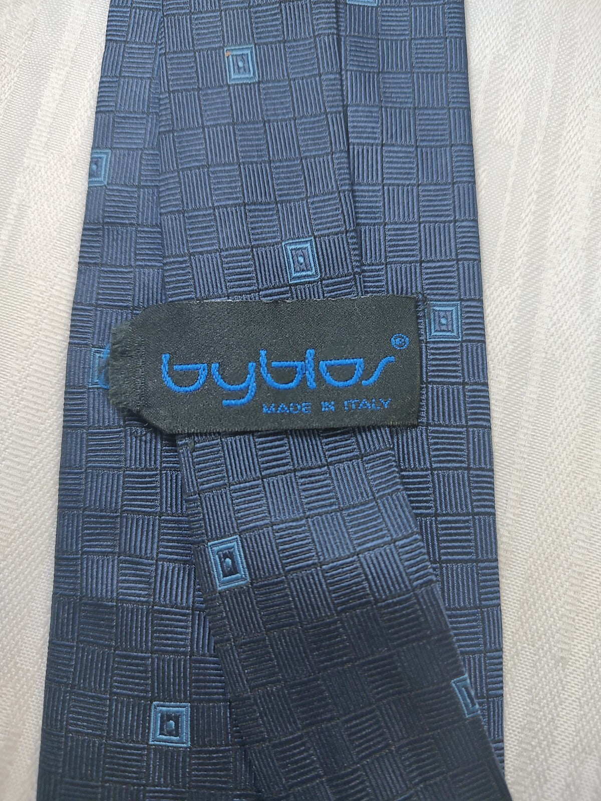 BYBLOS 100% SILK TIE SETA CRAVATTA NECKTIE MADE IN ITALY CLASSIC