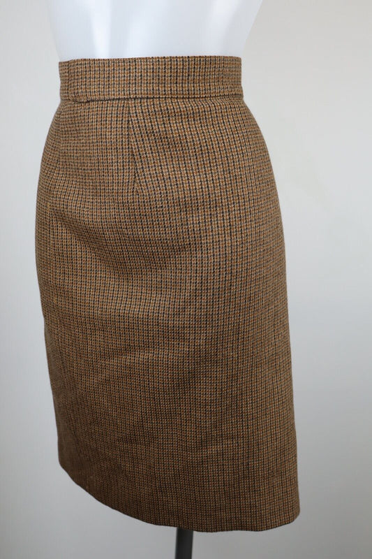 MARELLA GONNA DONNA TG. 42 WOMAN VINTAGE SKIRT LANA WOOL CASUAL