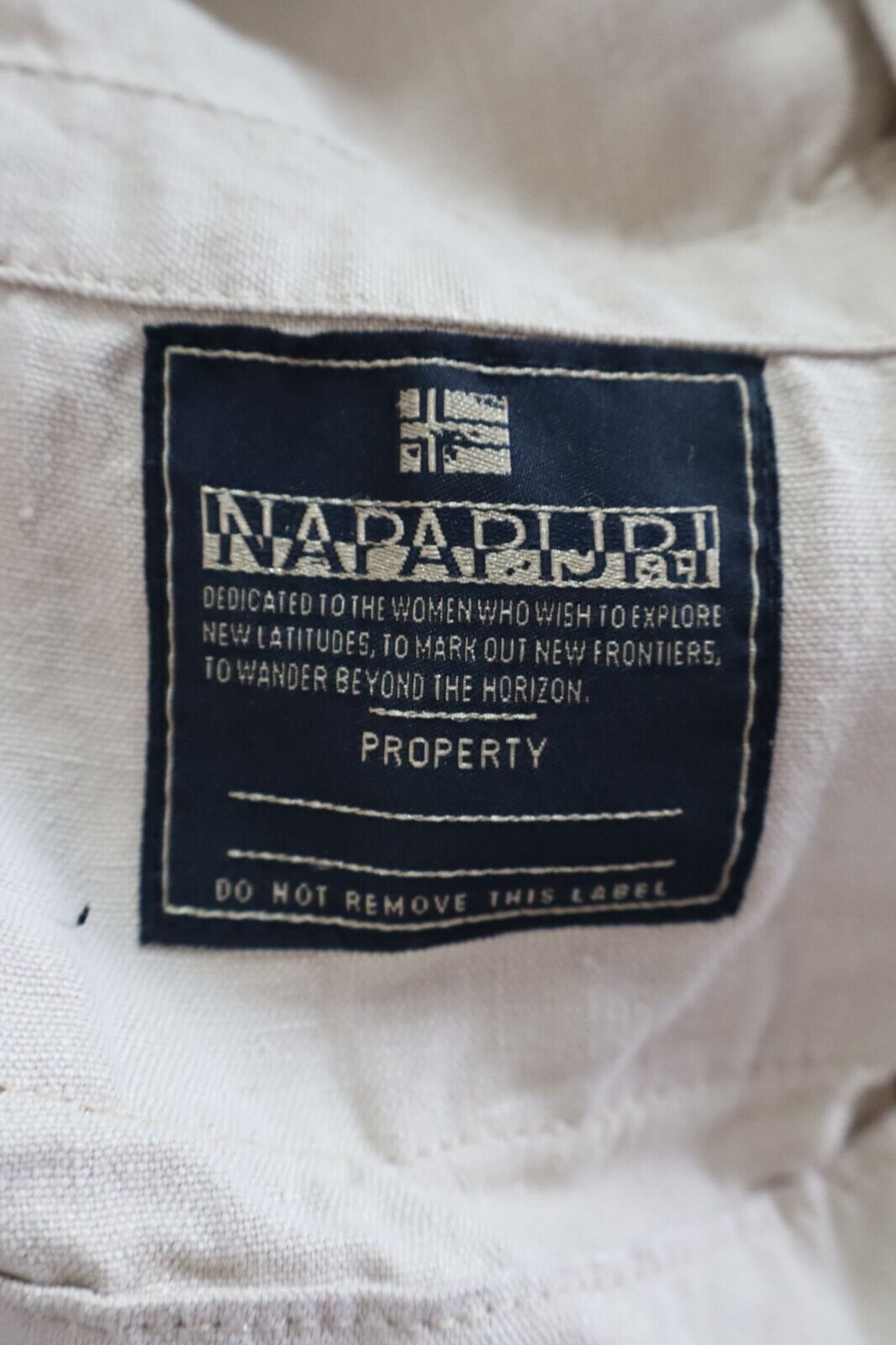 NAPAPIJRI GIUBBINO DONNA Tg. XS WOMAN CASUAL JACKET VINTAGE LINO