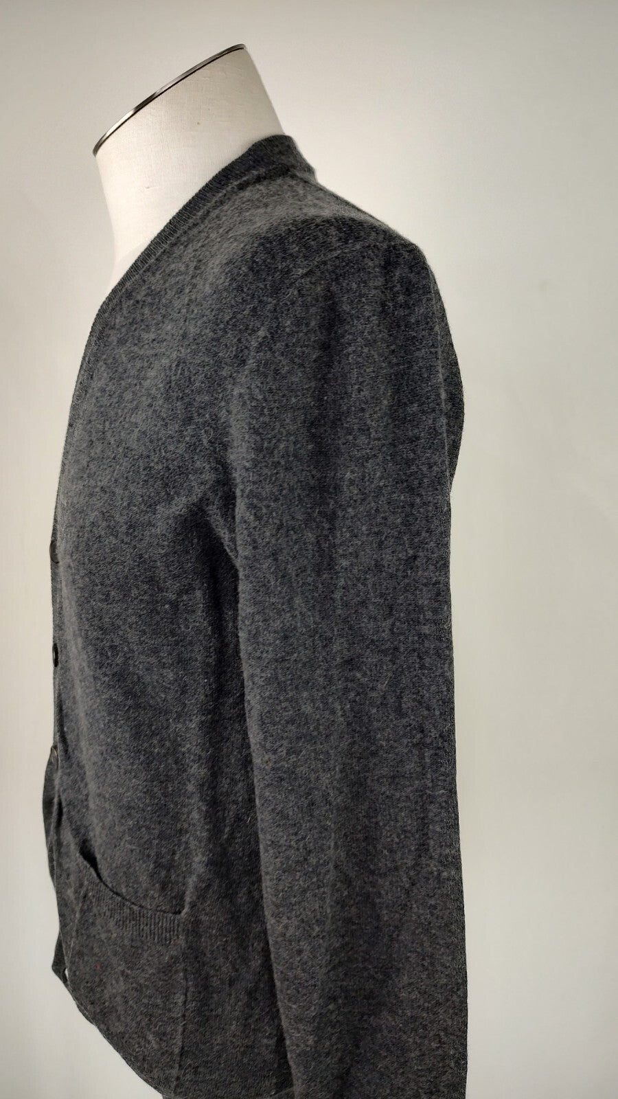 PEUTEREY MAGLIONE CARDIGAN VINTAGE LANA UOMO Tg. L MAN SWEATER