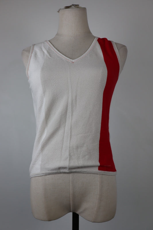 TRUSSARDI SPORT MAGLIA DONNA TG. S WOMAN CASUAL VINTAGE T-SHIRT TOP COTONE