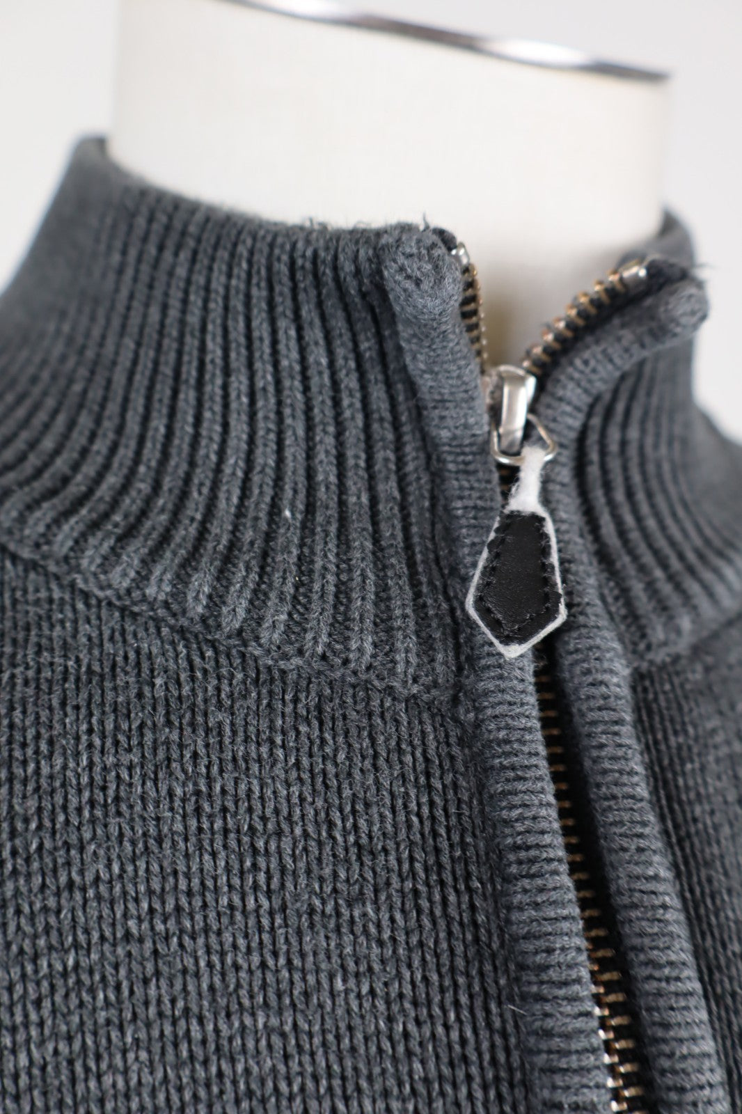 WRANGLER MAGLIONE MAGLIA CON ZIP VINTAGE UOMO COTONE TG XL MAN SWEATER CASUAL