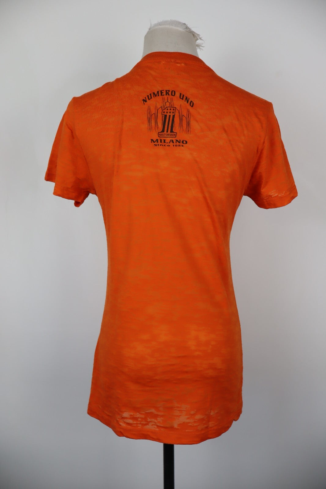 HARLEY DAVIDSON MAGLIA DONNA TG. M WOMAN CASUAL VINTAGE TOP T-SHIRT COTONE
