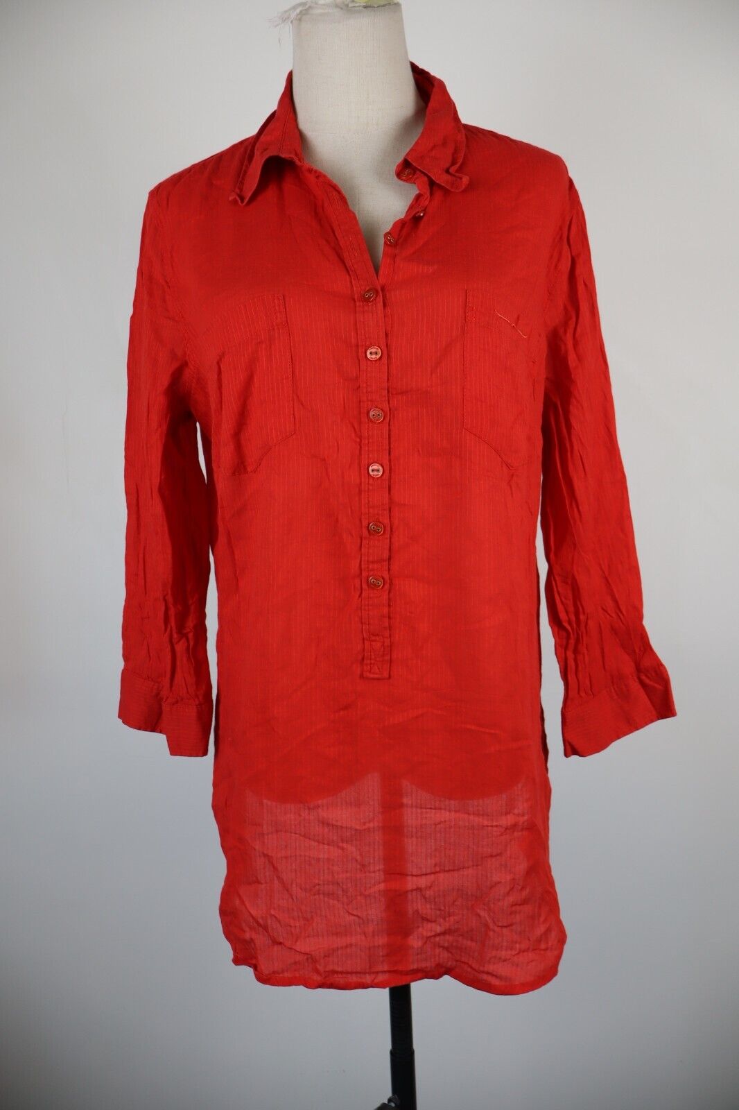 AJ ARMANI JEANS CAMICIA DONNA TG. 48 WOMAN SHIRT CASUAL VINTAGE