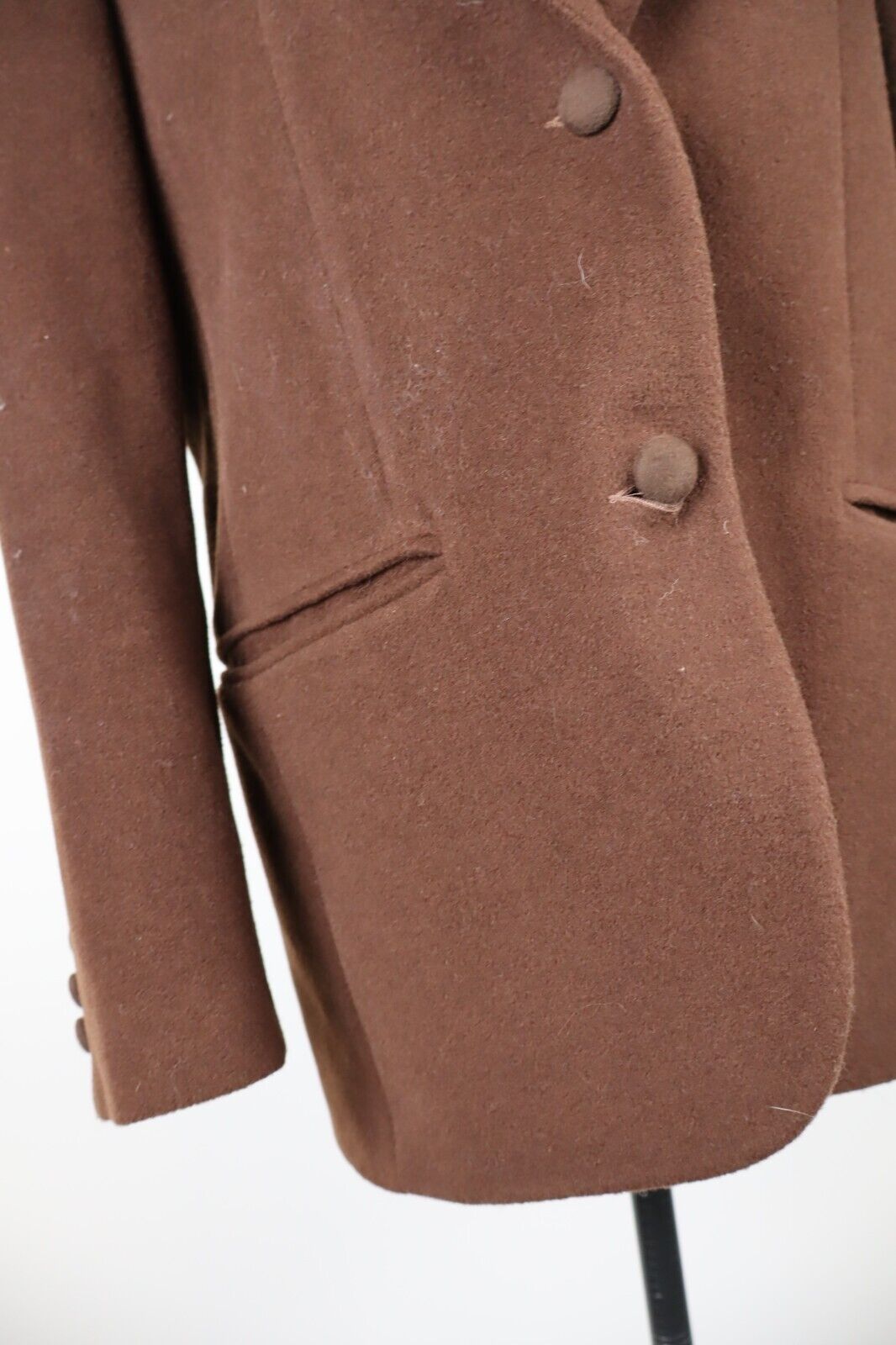 CACHAREL GIACCA BLAZER DONNA Tg 35 6 WOMAN VINTAGE WOOL CASHMERE JACKET