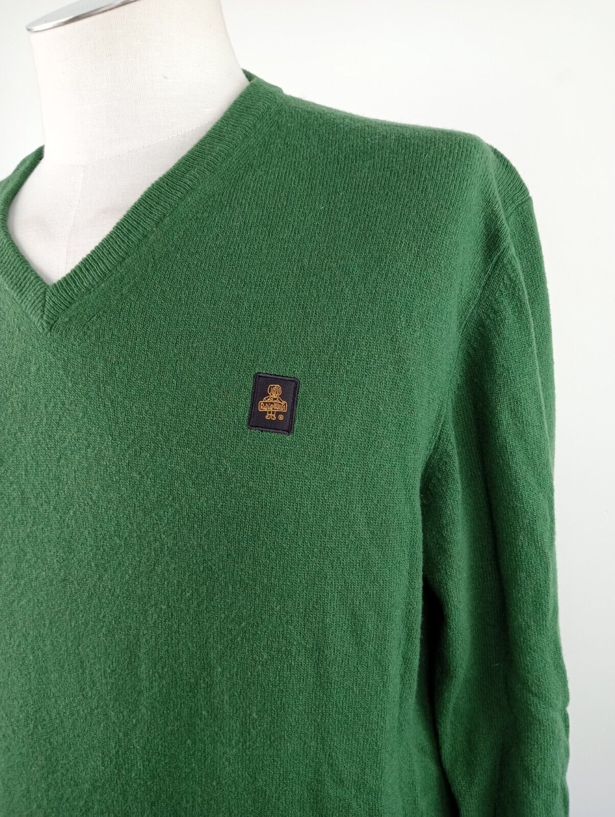 REFRIGIWEAR MAGLIONE LANA WOOL VINTAGE UOMO Tg. XL MAN SWEATER CASUAL