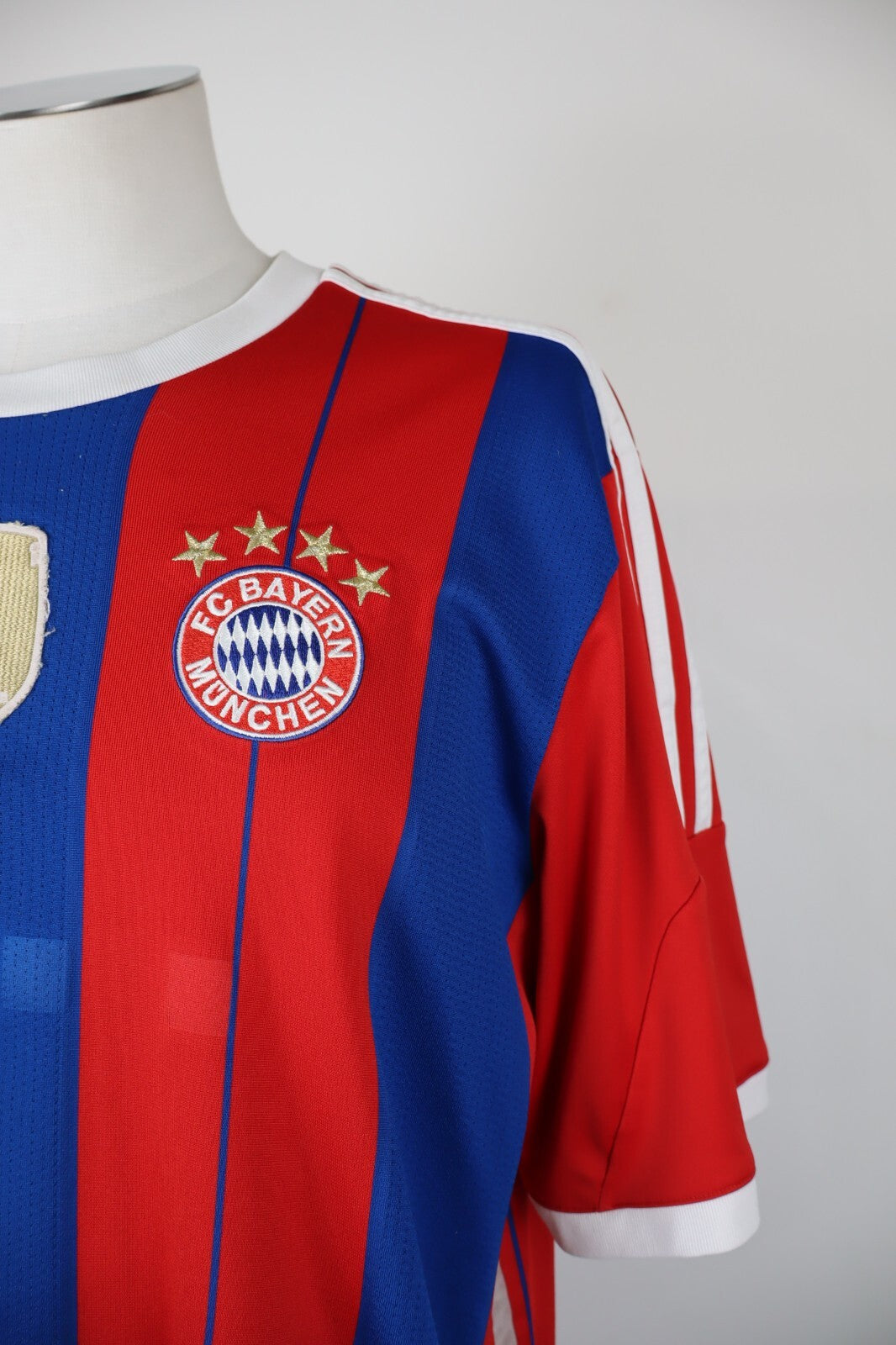 ADIDAS BAYERN ALABA N 27 MAGLIA CALCIO UOMO Tg XL SOCCER JERSEY TRIKOT 14/15