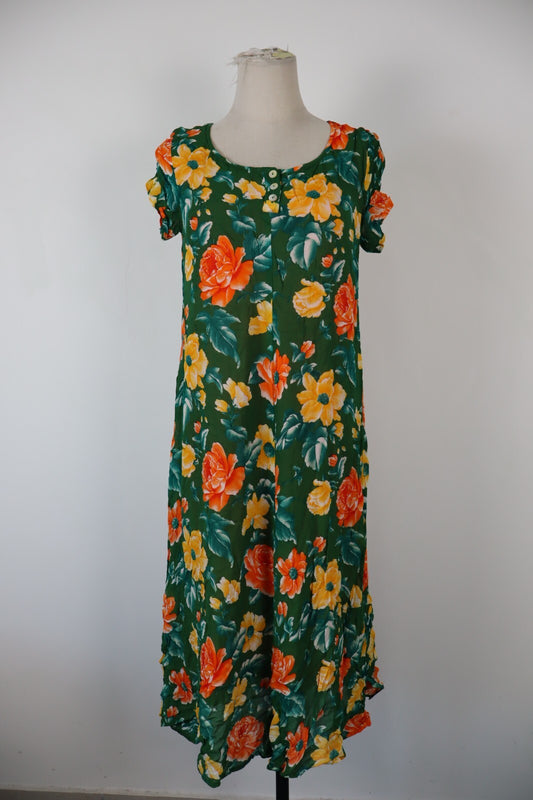 MARELLA VESTITO A CAMICIA DONNA TG. 40 WOMAN CASUAL VINTAGE DRESS