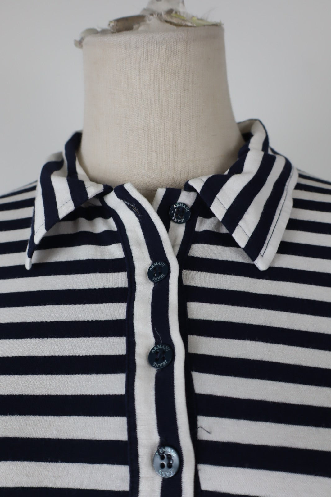 ARMANI JEANS AJ POLO DONNA TG. 46 WOMAN SHIRT CASUAL VINTAGE ITALY