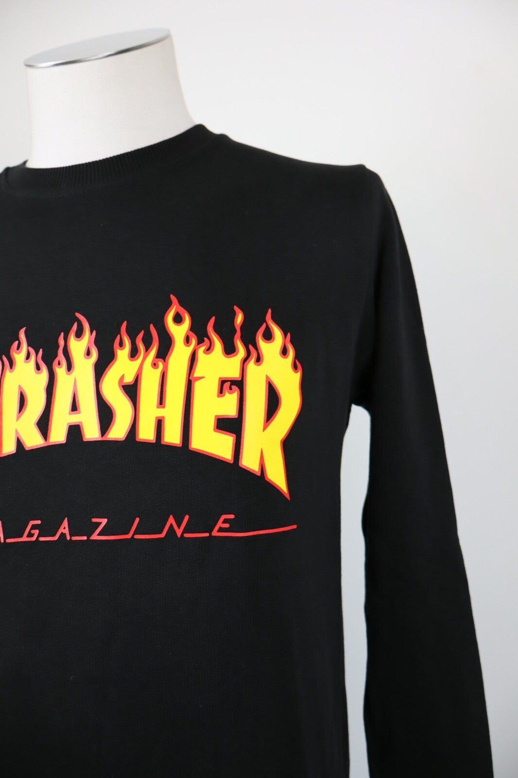 THRASHEM FELPA MAGLIA COTONE UOMO Tg XS MAN COTTON JACKET SWEATSHIRT VINTAGE