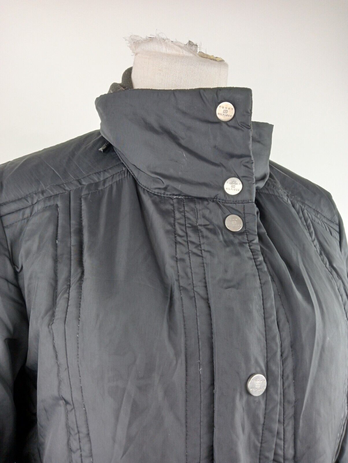 TOMMY HILFIGER GIUBBINO IMBOTTITO GIACCA DONNA Tg. M WOMAN CASUAL JACKET VINTAGE