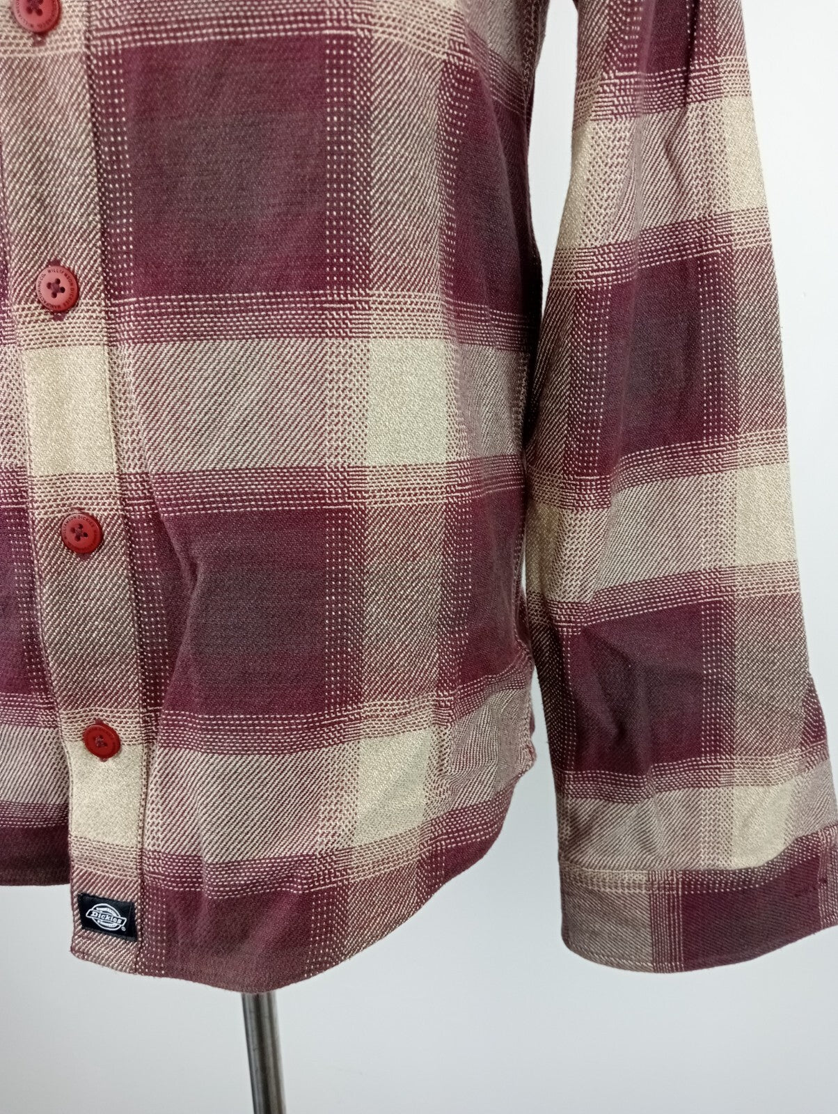DICKIES CAMICIA UOMO COTONE COTTON TG. XS  MAN CASUAL VINTAGE SHIRT