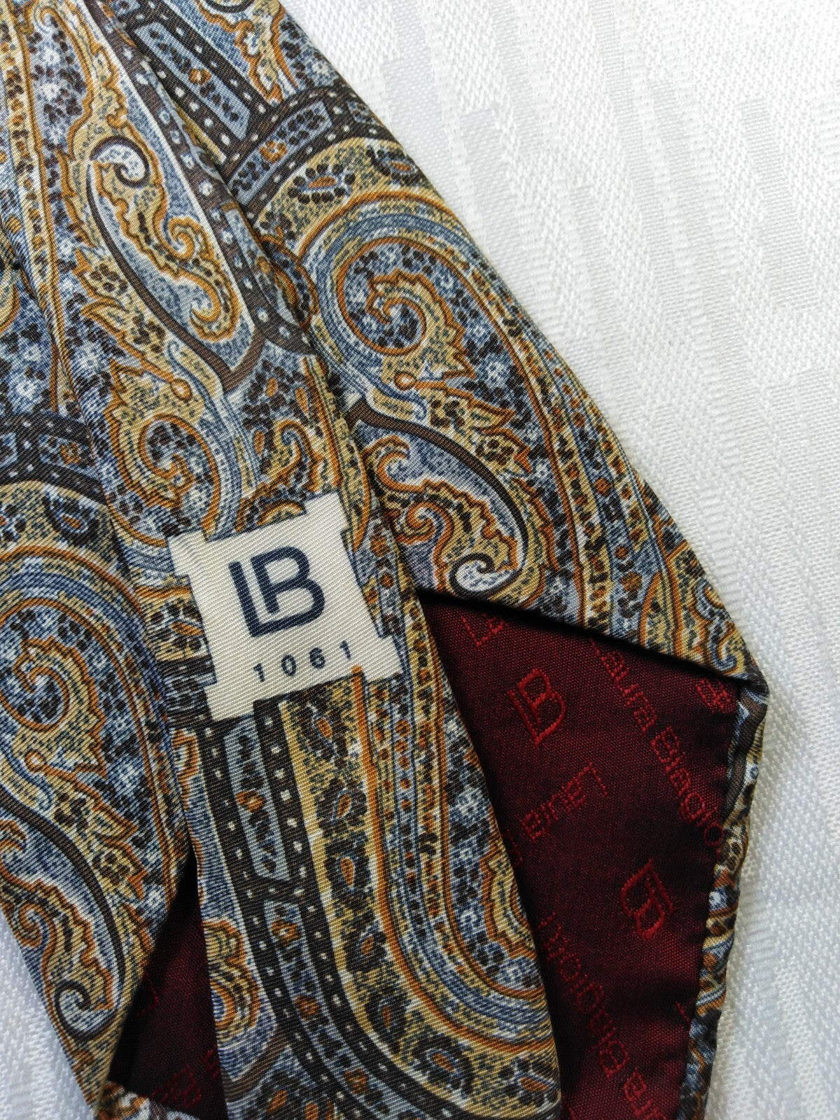 BIAGIOTTI 100% SILK TIE SETA CRAVATTA NECKTIE ITALY VINTAGE CLASSIC