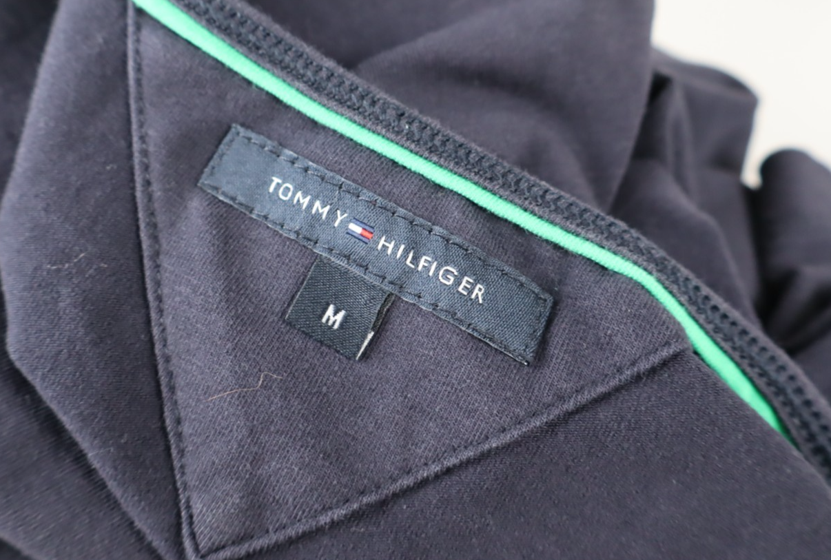 TOMMY HILFIGER MAGLIA COTONE DONNA TG. M WOMAN CASUAL VINTAGE T-SHIRT STRASS