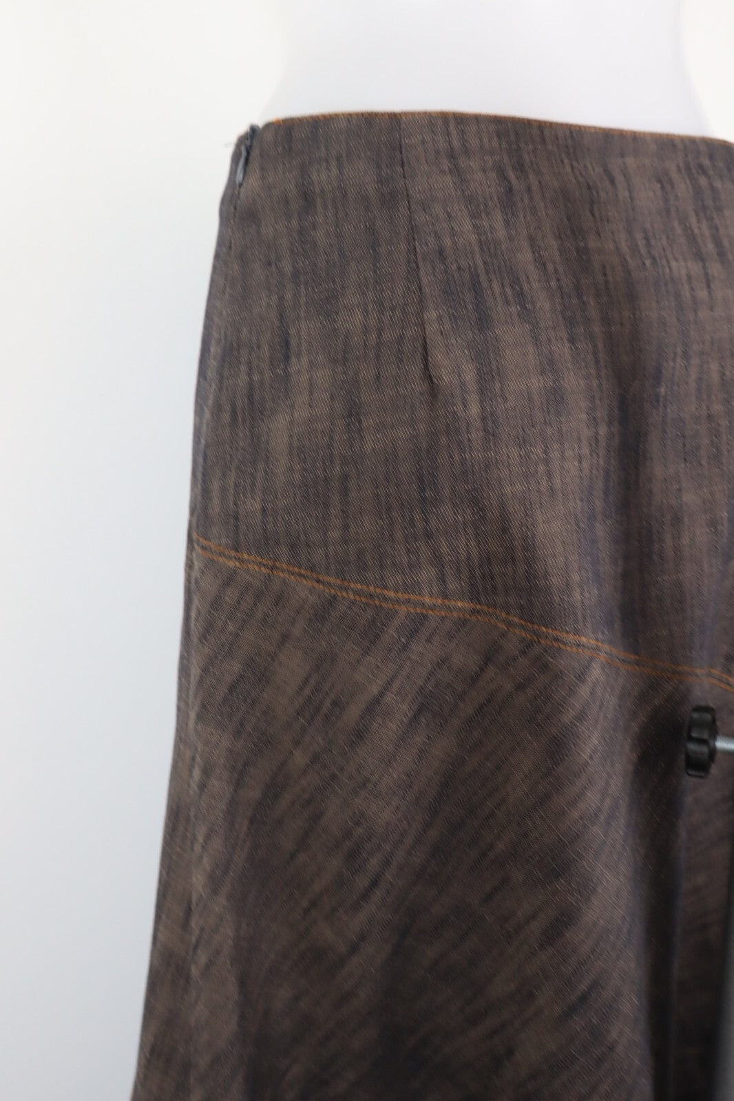 TRUSSARDI JEANS GONNA DONNA WOMAN SKIRT Tg. 40 CASUAL VINTAGE COTONE