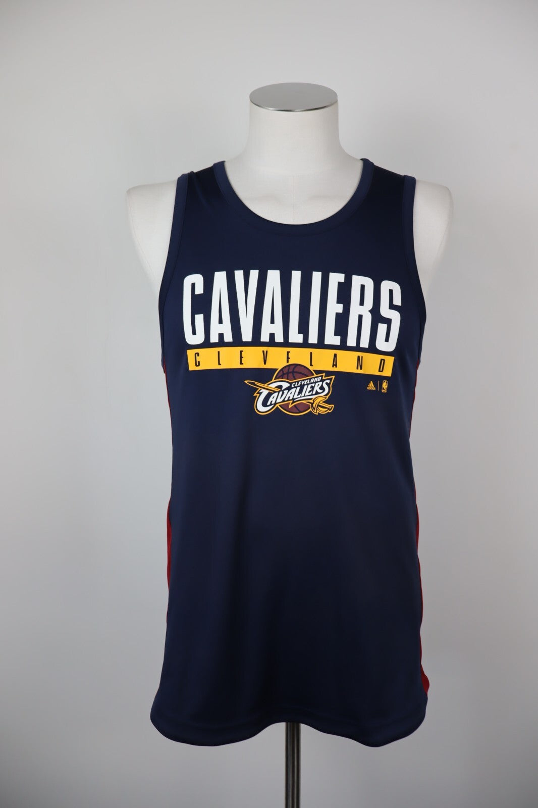 ADIDAS NBA CAVALIERS CLAVELAND CANOTTA BASKET T-SHIRT UOMO TG S SPORT