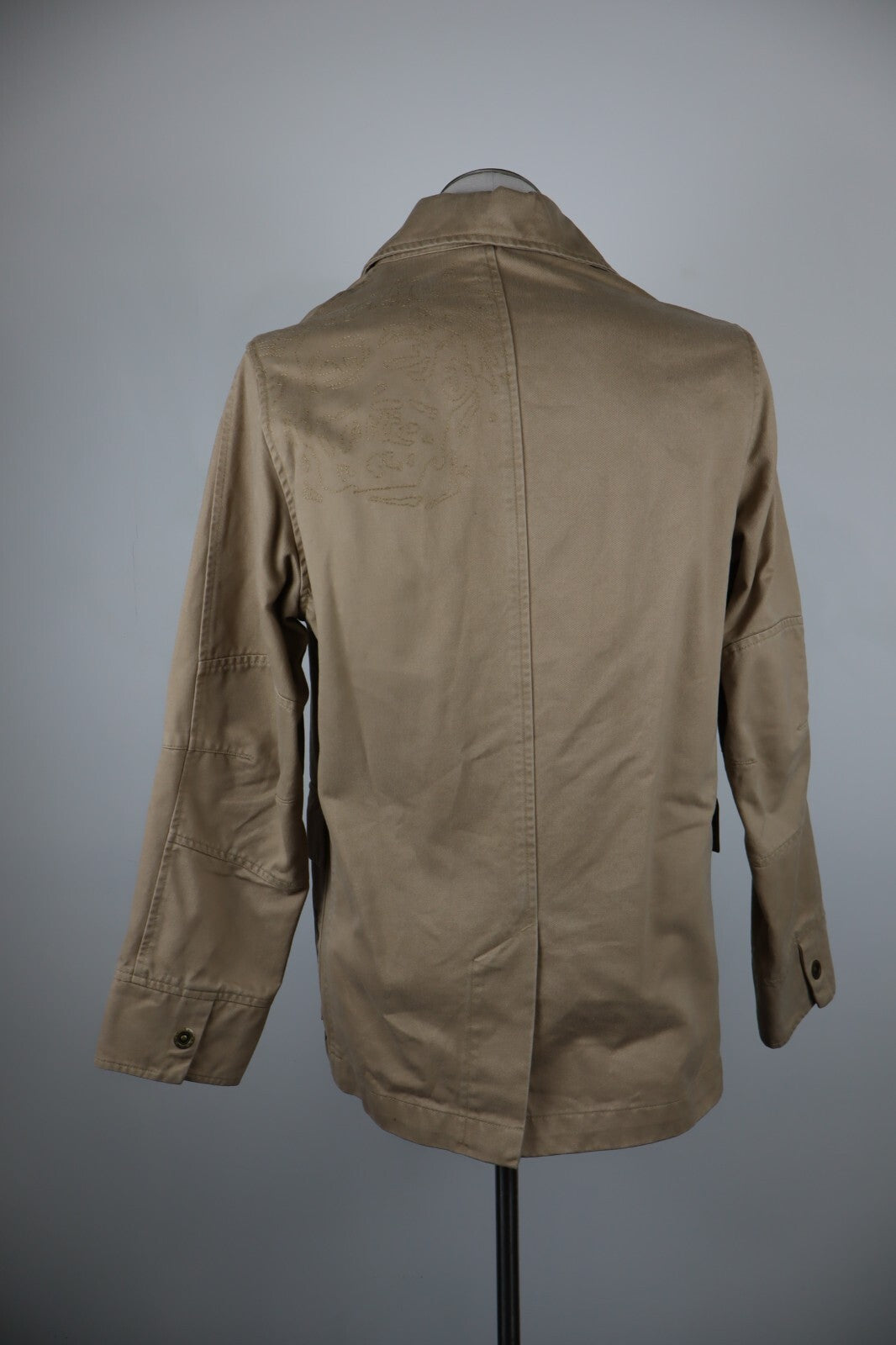 QUIKSILVER GIUBBINO GIACCA COTONE LEGGERO UOMO Tg. S MAN CASUAL JACKET VINTAGE