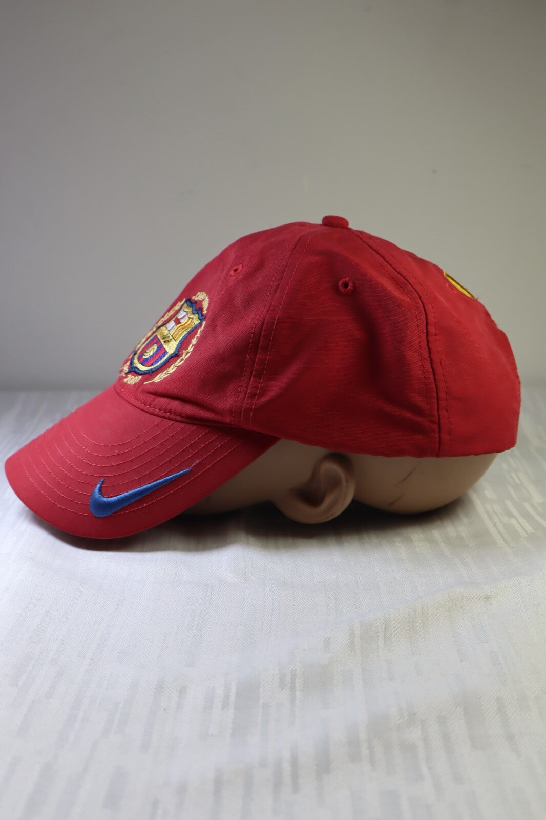 NIKE BARCELLONA CAPPELLO TG. UNICA BERRETTO UOMO DONNA HAT CAP VINTAGE CALCIO