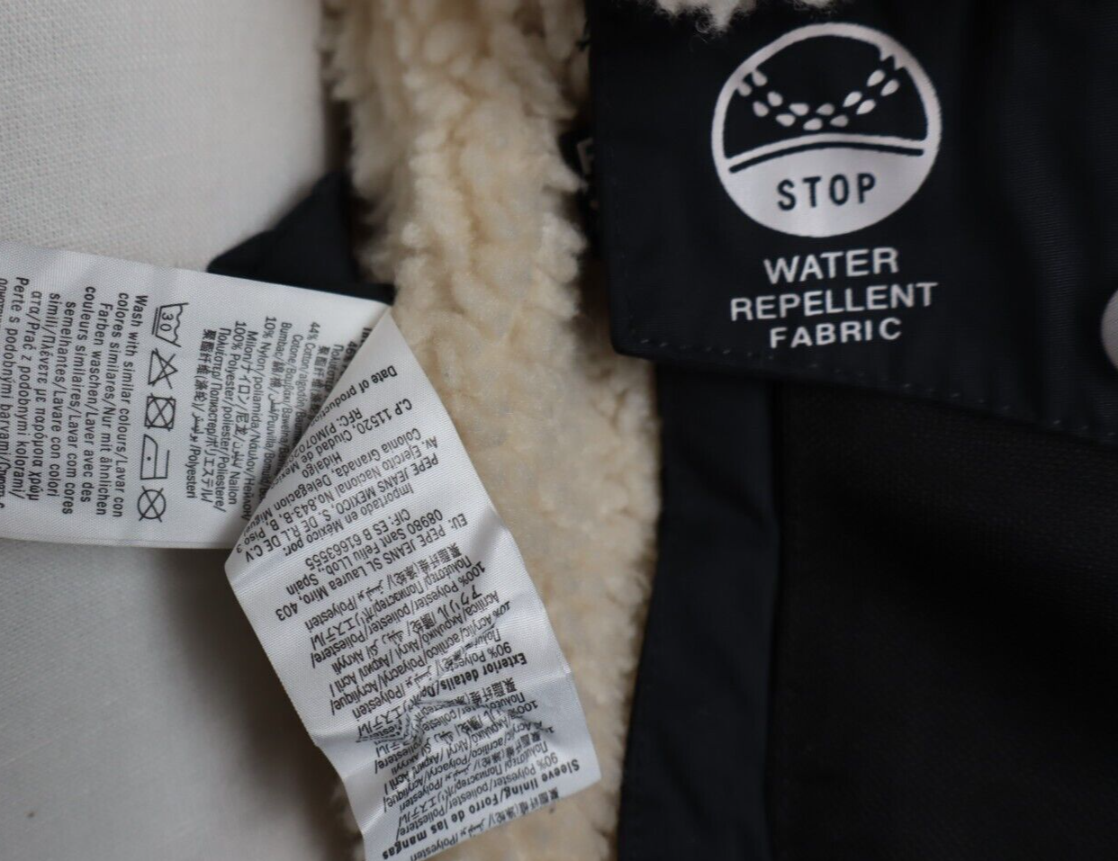 PEPE JEANS GIUBBINO IMBOTTITO COTONE UOMO  Tg S MAN CASUAL VINTAGE JACKET