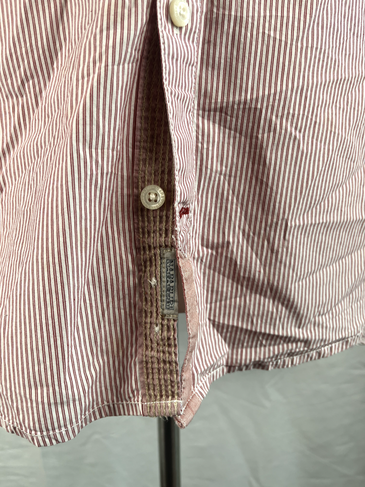 NAPAPIJRI CAMICIA UOMO COTONE TG. S MAN CASUAL VINTAGE COTTON SHIRT