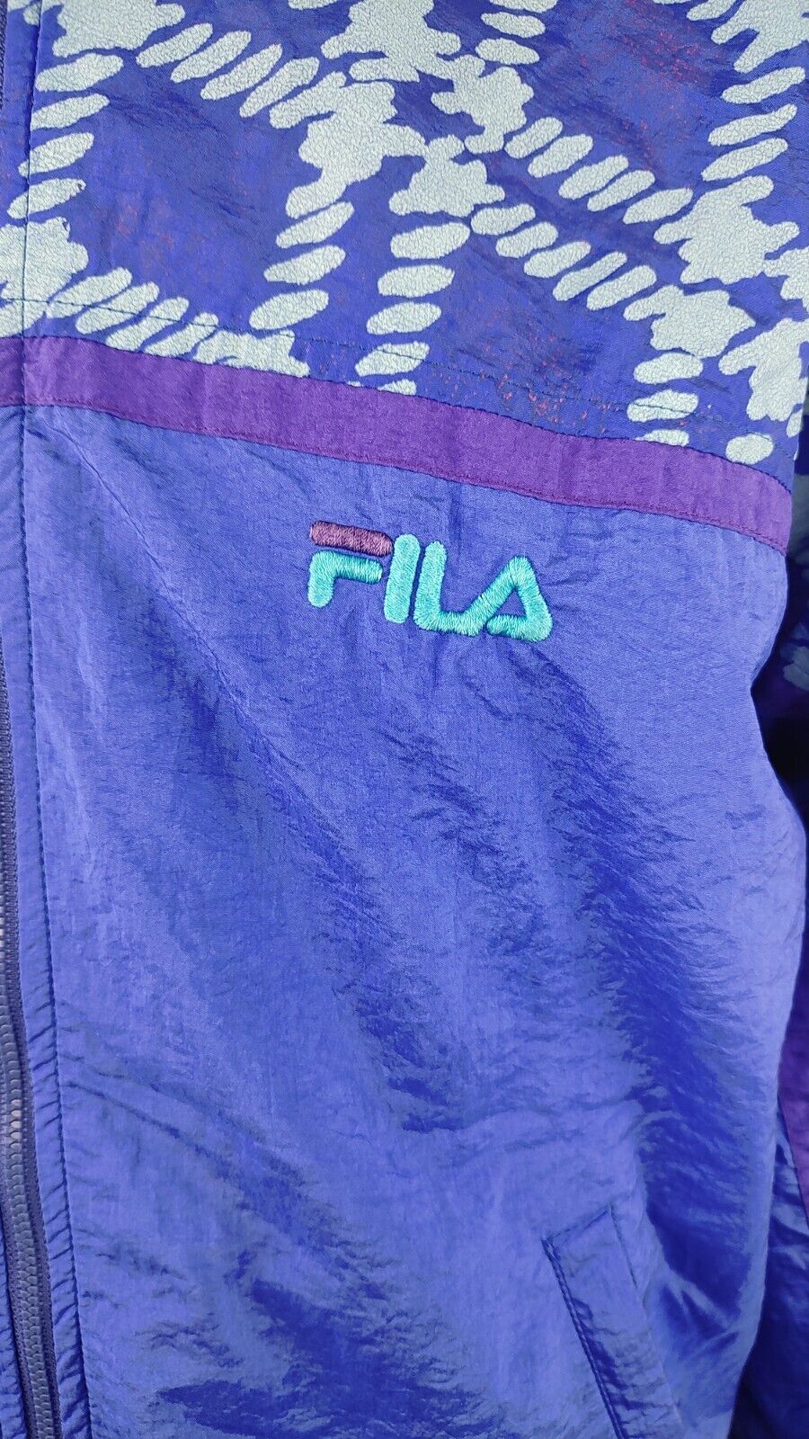 FILA GIACCA SPORTIVA UOMO TG 48 MAN SPORT VINTAGE CASUAL JACKET