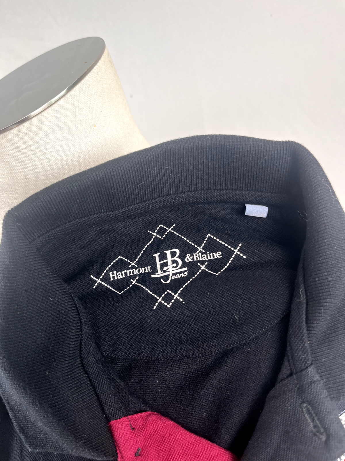 HARMONT & BLAINE POLO MAGLIA UOMO COTONE TG. M MAN COTTON T-SHIRT VINTAGE