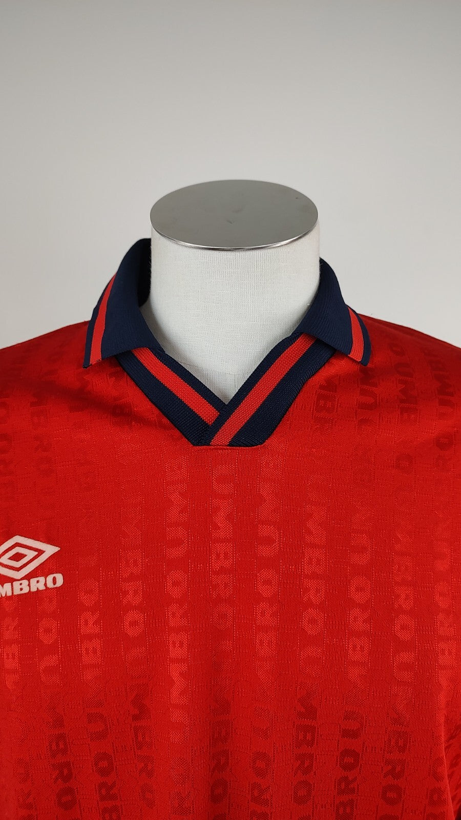 UMBRO MAGLIA CALCIO UOMO TG XL SOCCER TRIKOT MAN JERSEY