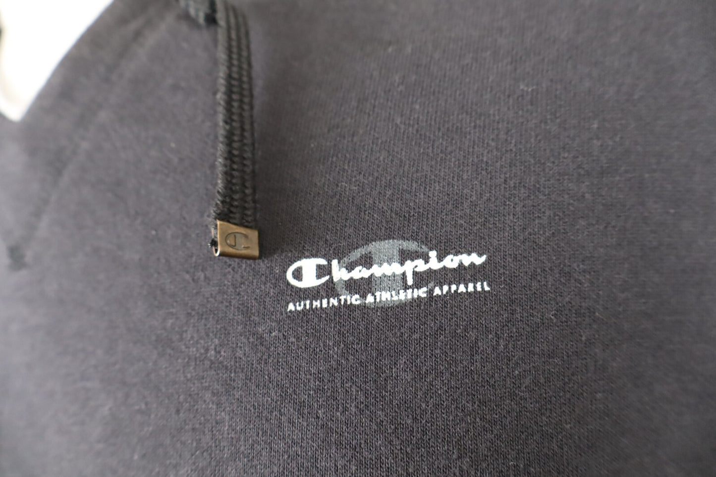 CHAMPION FELPA CAPPUCCIO UOMO Tg XL MAN CASUAL VINTAGE SWEATSHIRT CASUAL COTONE