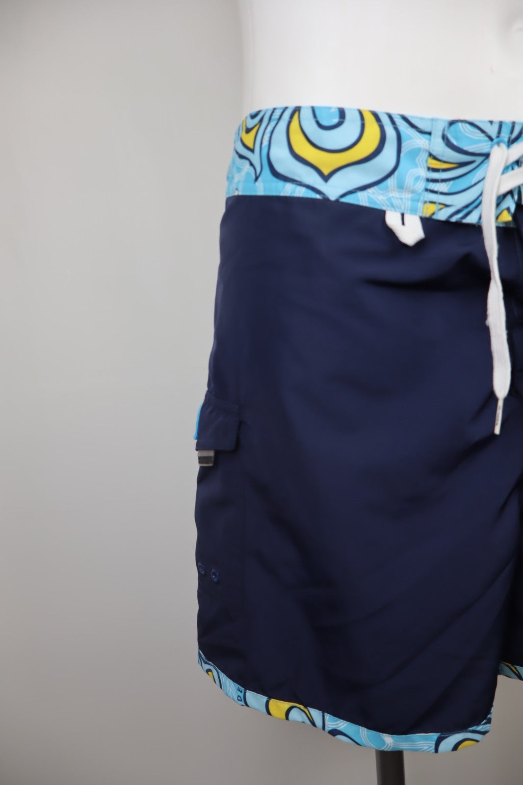 SUNDEK COSTUME PANTALONCINO MARE UOMO TG 36 MEN SWIMSUIT VINTAGE CASUAL LOGO