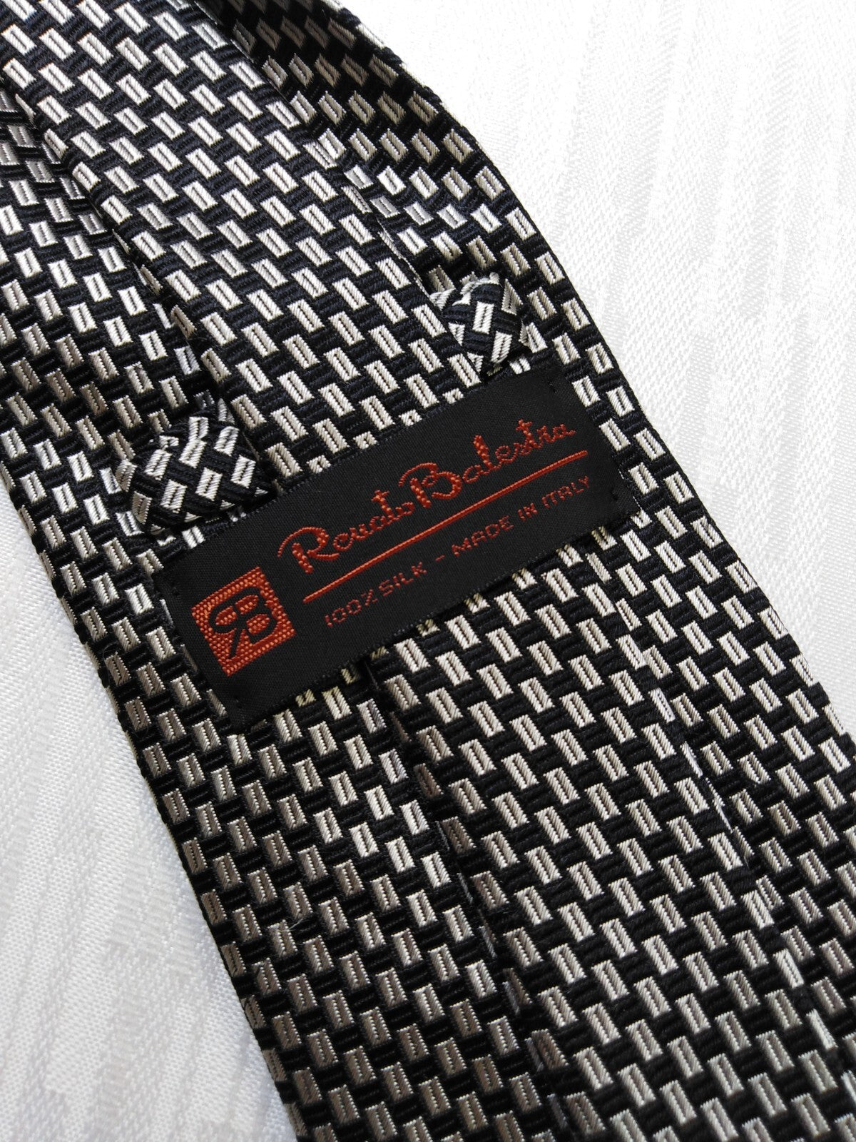 RENATO BALESTRA 100% SILK TIE SETA CRAVATTA NECKTIE MADE IN ITALY CLASSIC