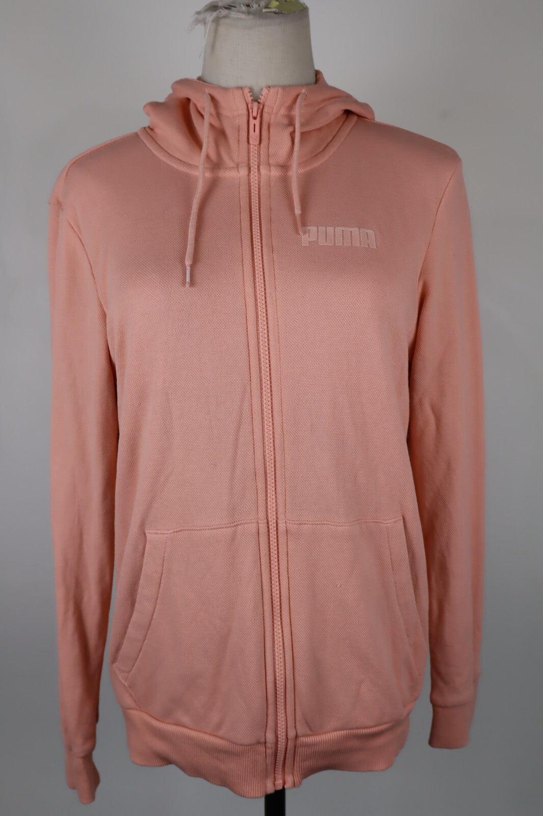 PUMA FELPA CAPPUCCIO DONNA Tg S WOMEN CASUAL VINTAGE SPORT SWEATSHIRT