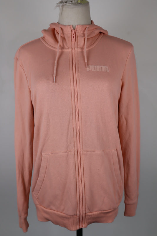 PUMA FELPA CAPPUCCIO DONNA Tg S WOMEN CASUAL VINTAGE SPORT SWEATSHIRT