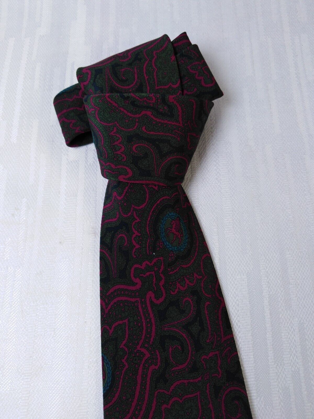 PIERRE CARDIN 100% SETA SILK TIE CRAVATTA NECKTIE ITALY VINTAGE CLASSIC