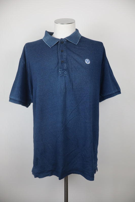 NORTH SAILS MAGLIA POLO UOMO TG. XL MAN T-SHIRT CASUAL VINTAGE COTONE COTTON
