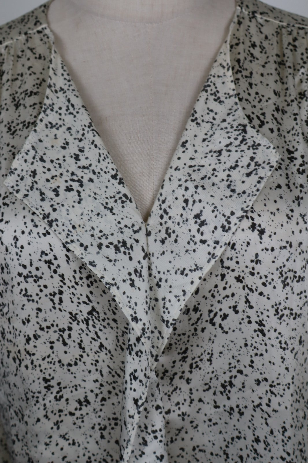 MARELLA SPORT CAMICIA  BLUSA DONNA TG. M WOMAN SHIRT CASUAL VINTAGE RUCHE