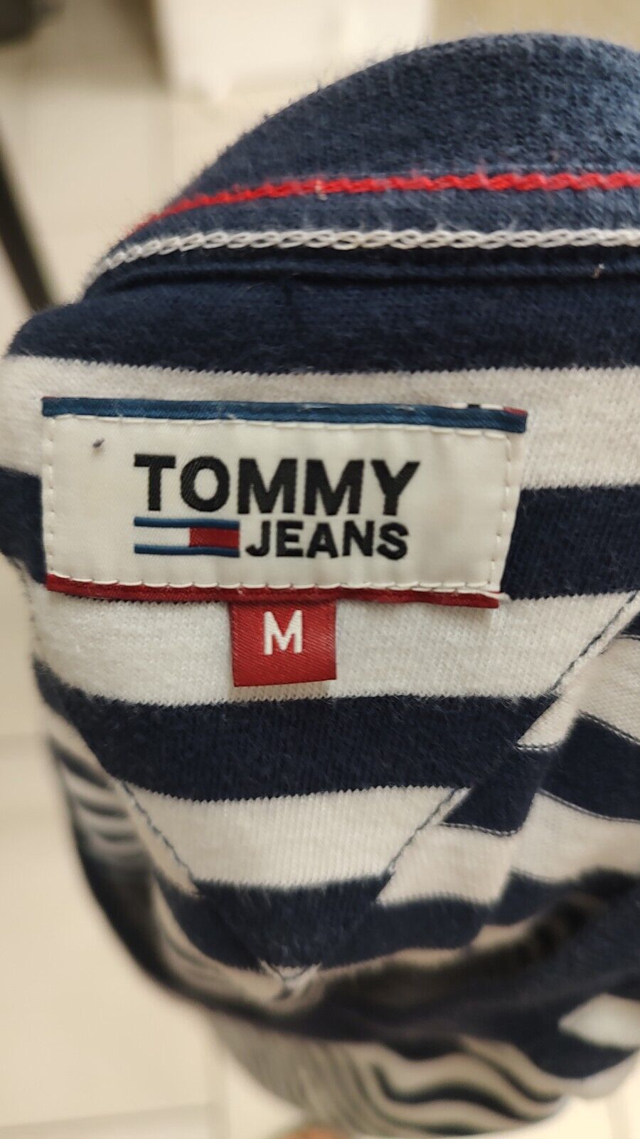 TOMMY JEANS MAGLIA DONNA TG. M WOMAN CASUAL VINTAGE TOP T-SHIRT COTONE