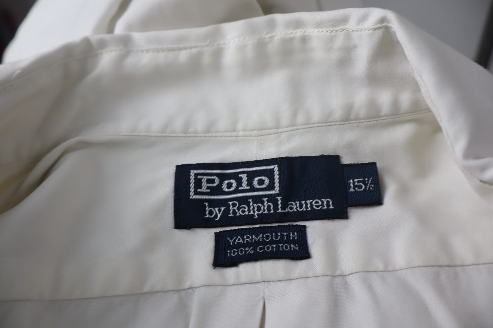POLO RALPH LAUREN CAMICIA UOMO COTONE TG 15 1/2 MAN COTTON SHIRT CASUAL LOGO
