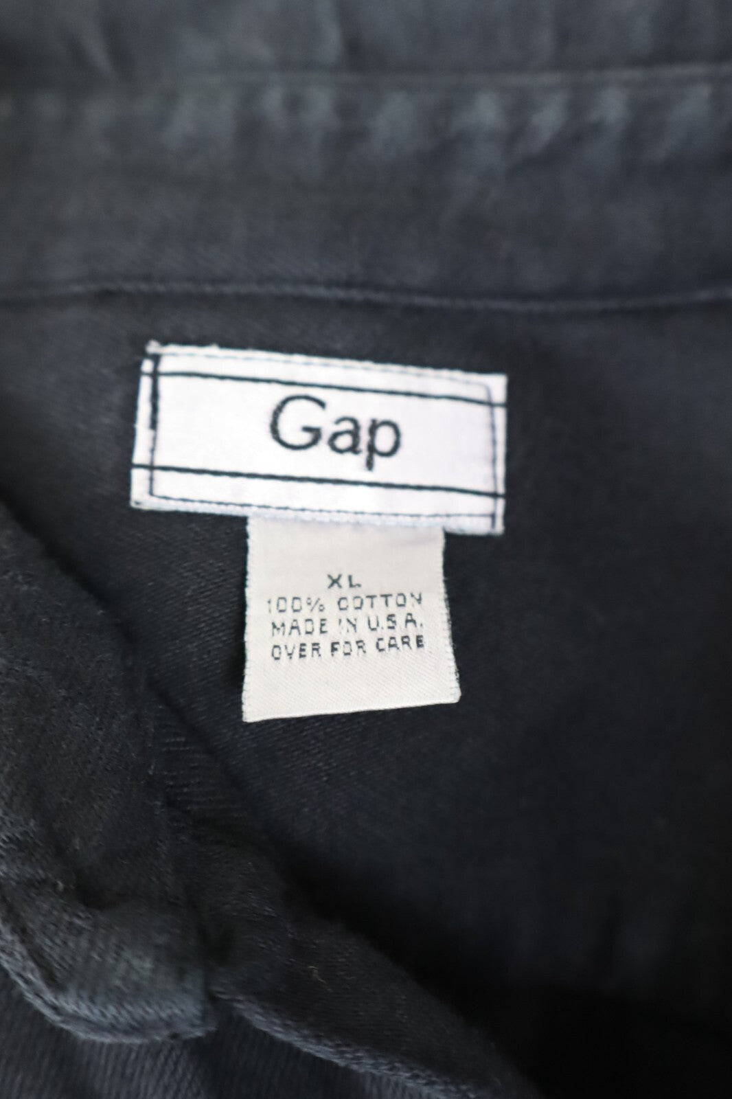 GAP CAMICIA UOMO COTONE TG. XL MAN CASUAL VINTAGE SHIRT COTTON