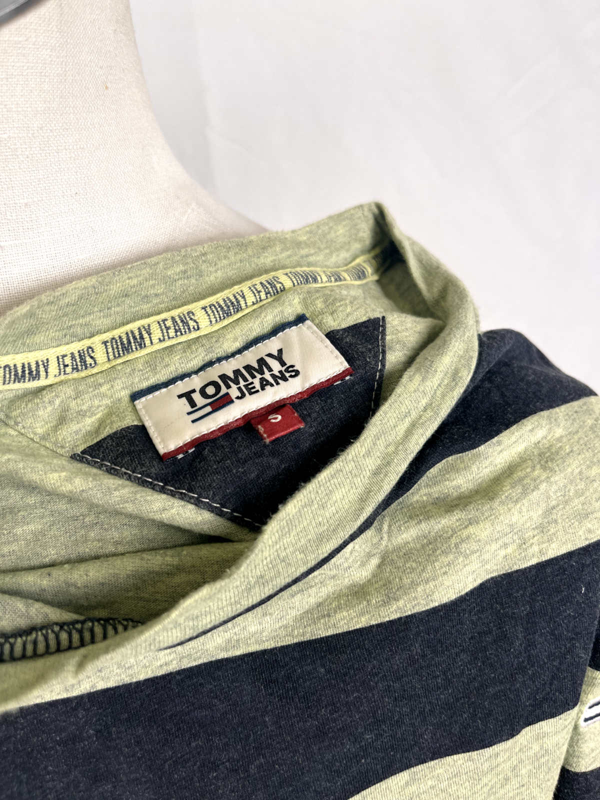 TOMMY HILFIGER JEANS MAGLIA UOMO TG. S MAN T-SHIRT VINTAGE CASUAL COTONE